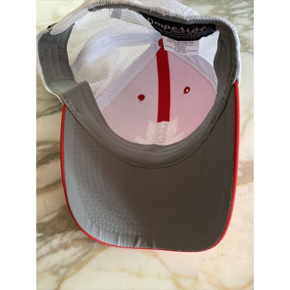 Red & White Hummer 2019 Cc Commemorative Mesh Trucker Baseball Cap - Picture 6 of 7